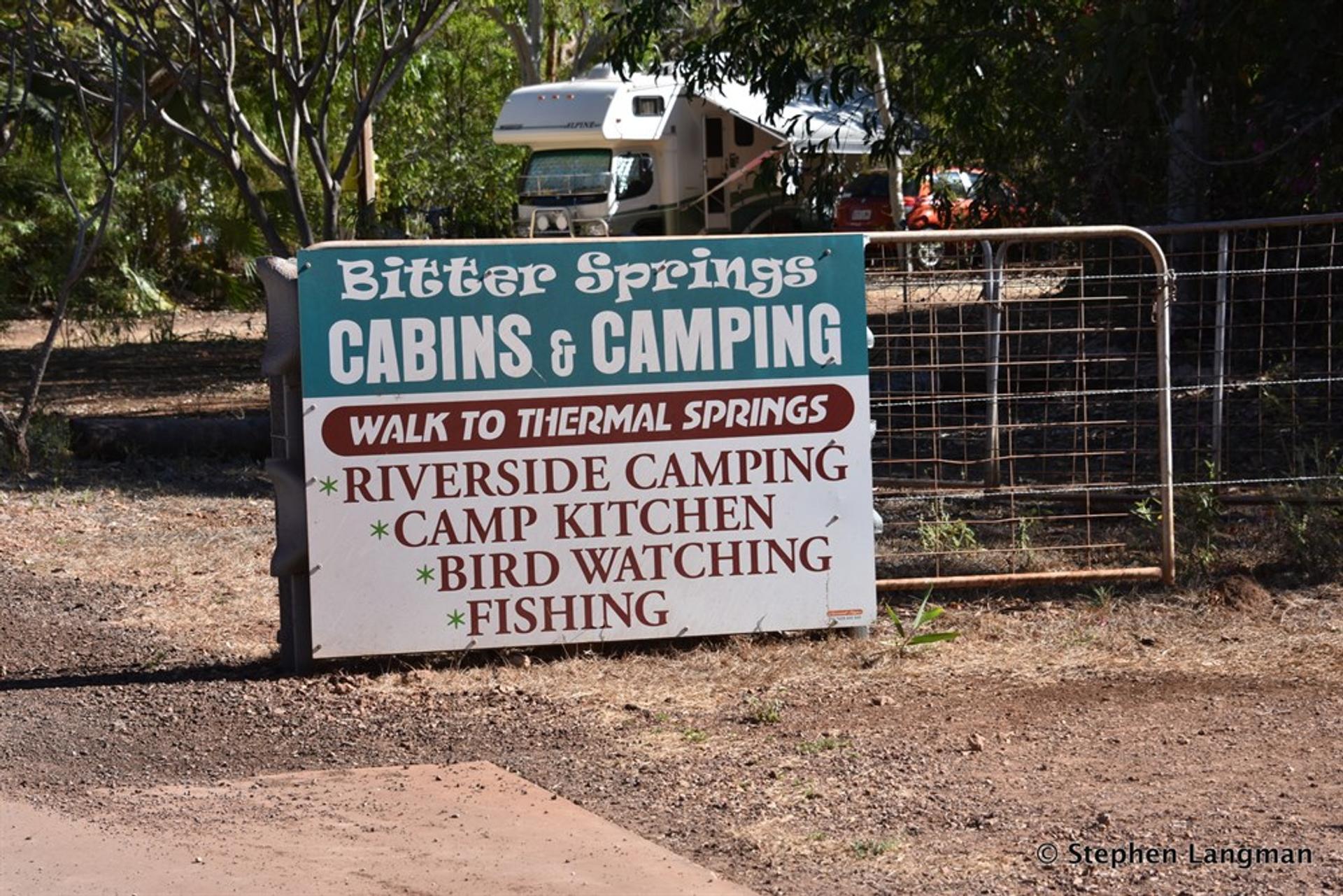 Bitter Springs Cabins & Camping - 1