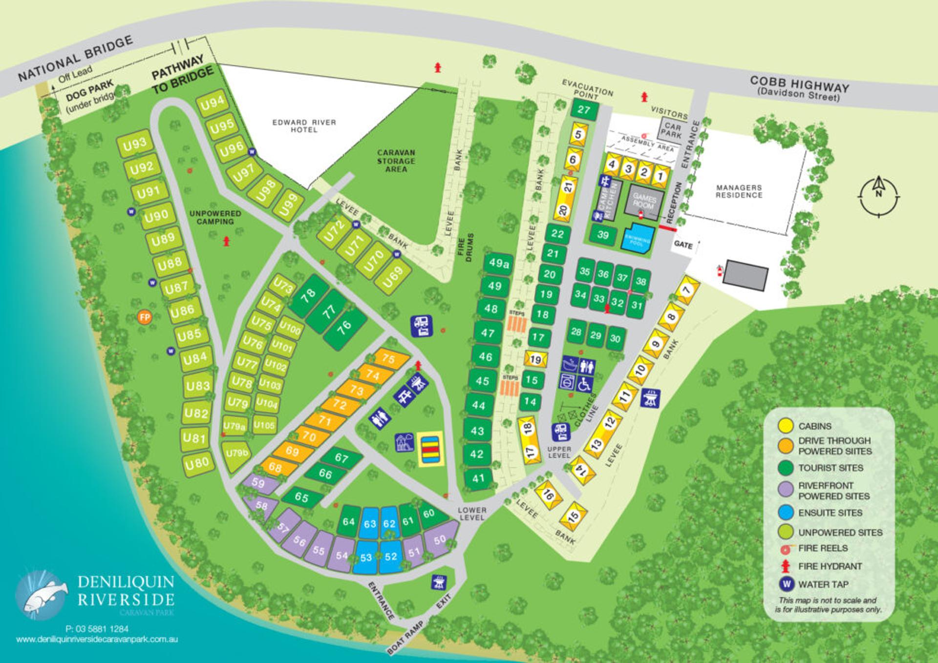Deniliquin Riverside Caravan Park - 1