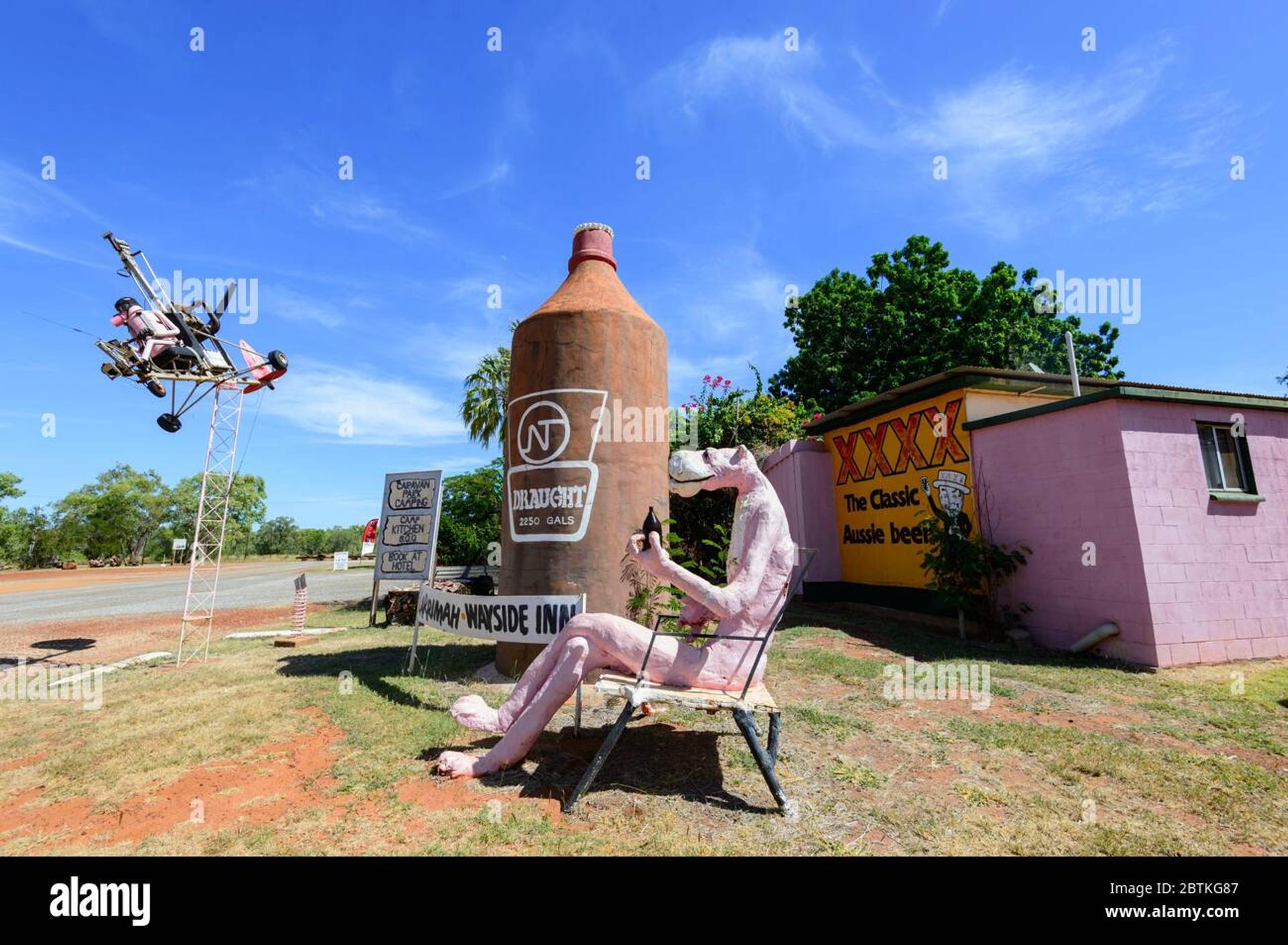 Larrimah Wayside Inn Caravan Park Pink Panther - 2