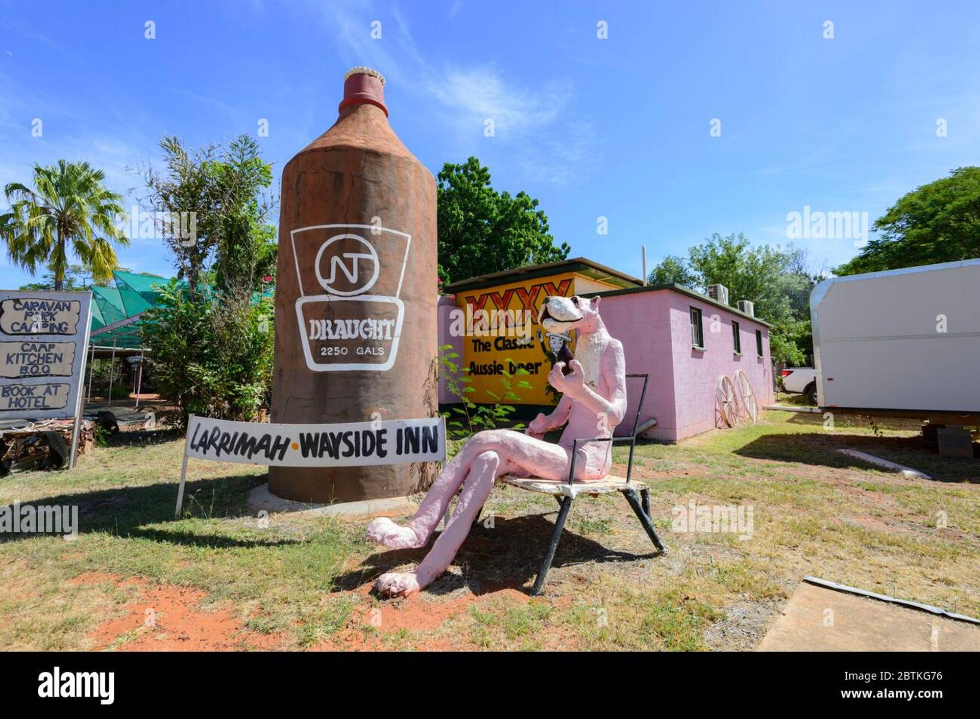 Larrimah Wayside Inn Caravan Park Pink Panther - 1