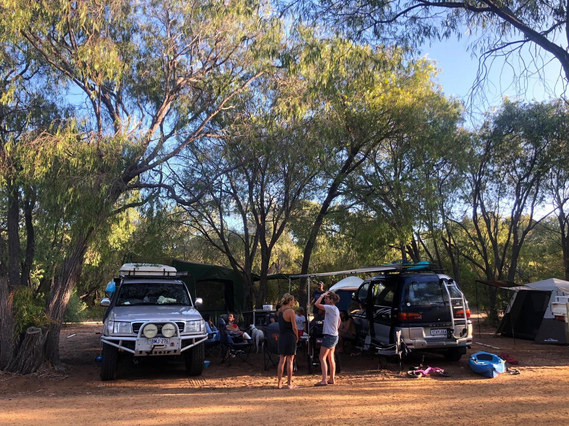 Bush camping