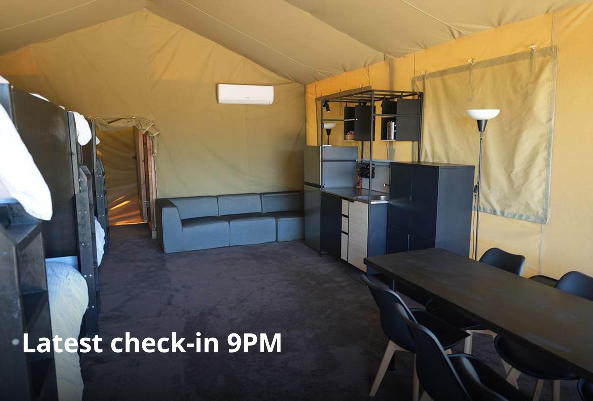 Glamping Tent 6XQueen Bunk, 1xEnsuite - Image 3