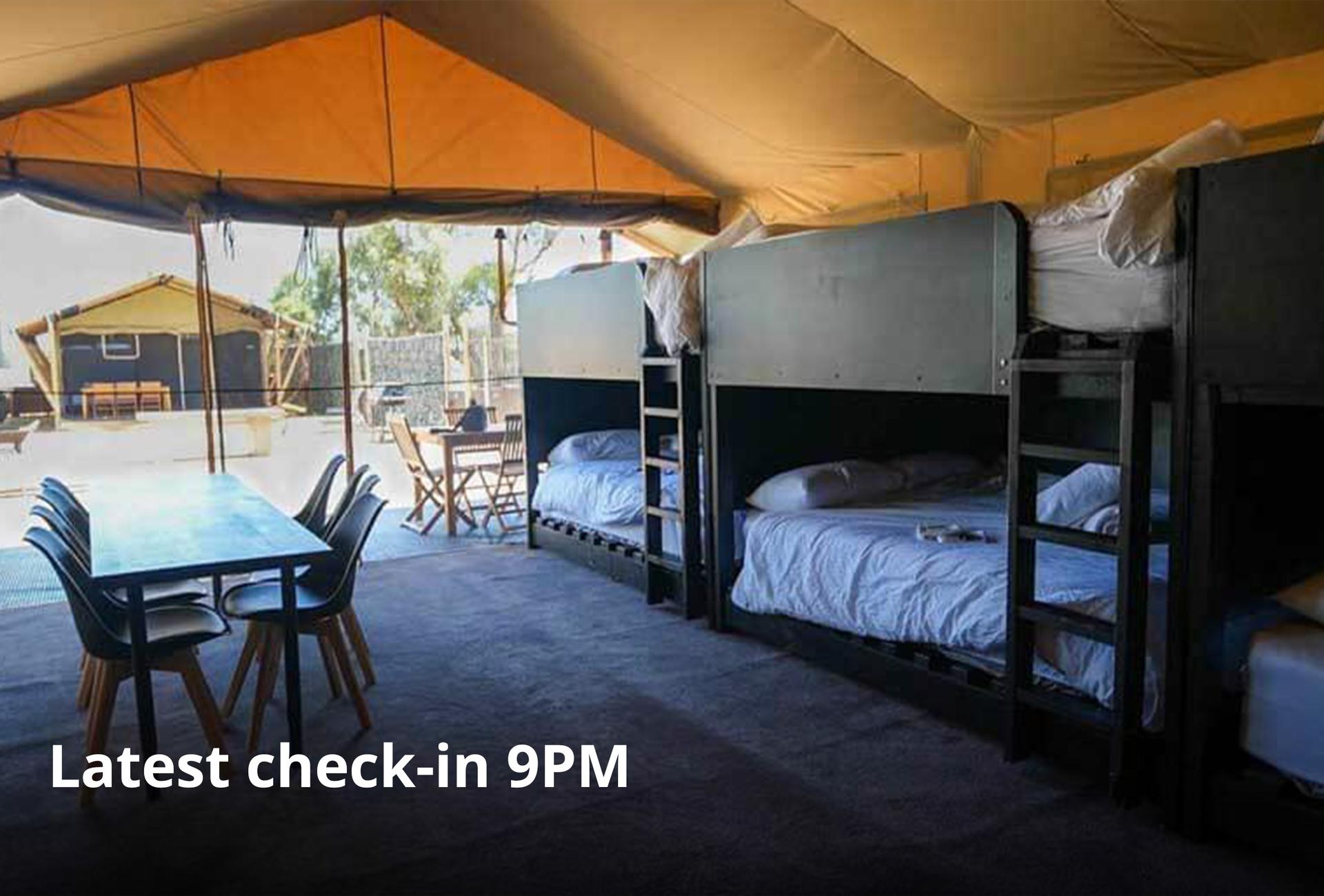 Glamping Tent 6XQueen Bunk, 1xEnsuite - Image 2
