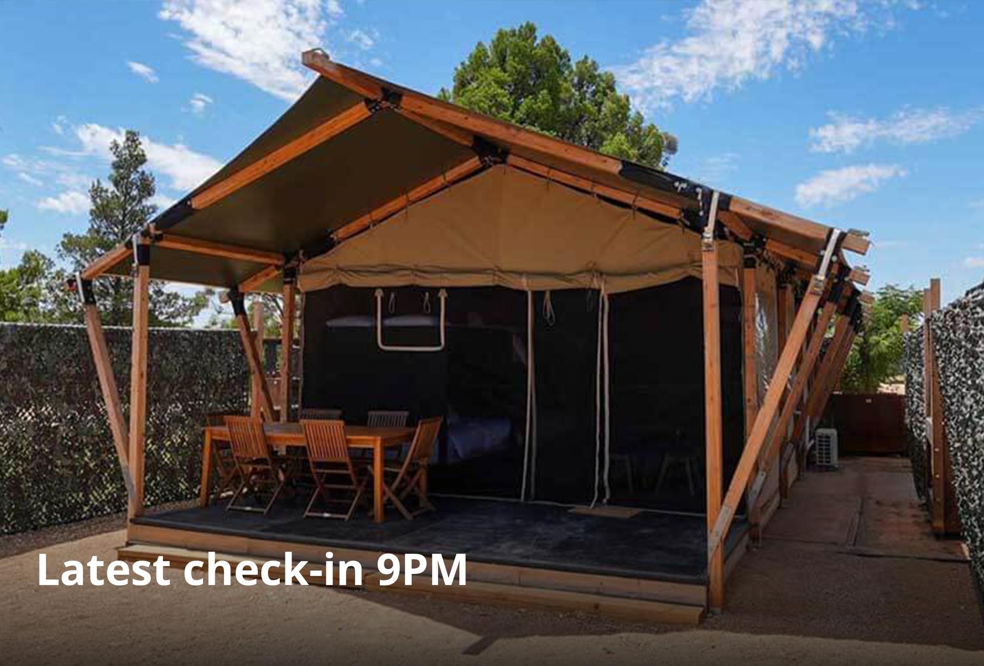 Glamping Tent 6XQueen Bunk, 1xEnsuite - 1